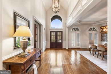 Set on a premium 1.59+ acre lot in the prestigious Manor Golf & on Manor Golf and Country Club in Georgia - for sale on GolfHomes.com, golf home, golf lot