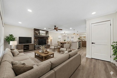 Completely remodeled inside and out, this stunning Hot Springs on Cortez Golf Course in Arkansas - for sale on GolfHomes.com, golf home, golf lot