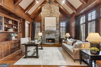 Set on a premium 1.59+ acre lot in the prestigious Manor Golf & on Manor Golf and Country Club in Georgia - for sale on GolfHomes.com, golf home, golf lot