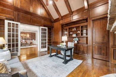 Set on a premium 1.59+ acre lot in the prestigious Manor Golf & on Manor Golf and Country Club in Georgia - for sale on GolfHomes.com, golf home, golf lot