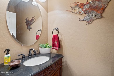 Step into a bright and inviting 3 bedroom 2.5 bath home with on Apache Wells Country Club in Arizona - for sale on GolfHomes.com, golf home, golf lot