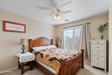 Step into a bright and inviting 3 bedroom 2.5 bath home with on Apache Wells Country Club in Arizona - for sale on GolfHomes.com, golf home, golf lot