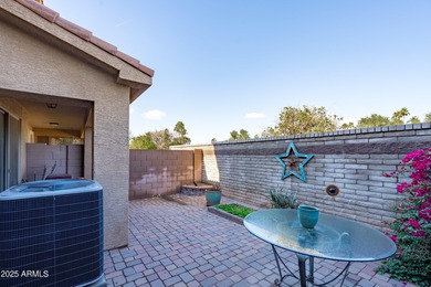 Step into a bright and inviting 3 bedroom 2.5 bath home with on Apache Wells Country Club in Arizona - for sale on GolfHomes.com, golf home, golf lot