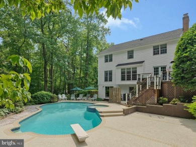 A?A,A?A! Private Retreat with a Picture-Perfect Pool in Oakton! on Oak Marr Golf Center in Virginia - for sale on GolfHomes.com, golf home, golf lot