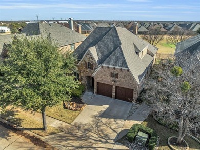 Experience elevated living on the 10th green, where luxury home on Lantana Golf Club in Texas - for sale on GolfHomes.com, golf home, golf lot