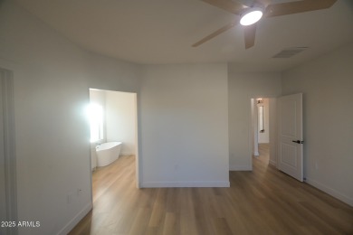 2025 Brand New Contemporary home with NO HOA, located on the on Arizona City Golf Club in Arizona - for sale on GolfHomes.com, golf home, golf lot