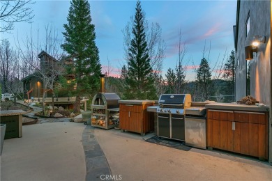 This magnificent listing features a modern home with a guest on Lake Arrowhead Country Club in California - for sale on GolfHomes.com, golf home, golf lot