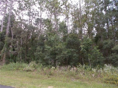 SUPER WOODED BUILDING LOT LOCATED IN THE GOLF COURSE COMMUNITY on Citrus Hills Golf Club in Florida - for sale on GolfHomes.com, golf home, golf lot