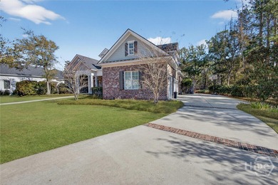 Enjoy refined Lowcountry luxury in this exceptional custom on Savannah Quarters Country Club in Georgia - for sale on GolfHomes.com, golf home, golf lot
