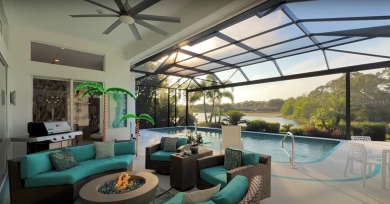 Reminiscent of On Golden Pond, this waterfront sanctuary will on TPC Prestancia in Florida - for sale on GolfHomes.com, golf home, golf lot
