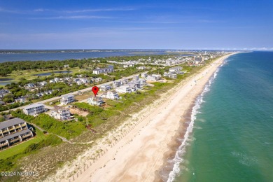 Oceanfront retreat in Roosevelt Beach offered fully furnished on The Country Club of the Crystal Coast in North Carolina - for sale on GolfHomes.com, golf home, golf lot