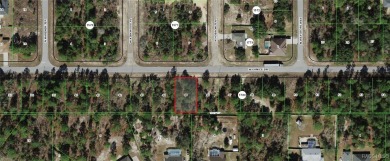 INVESTOR AND BUILDER ALERT!! 1/4 acre parcel in Citrus Springs!! on Pine Ridge Community Golf and Country Club in Florida - for sale on GolfHomes.com, golf home, golf lot