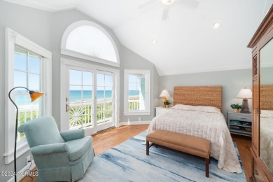 Oceanfront retreat in Roosevelt Beach offered fully furnished on The Country Club of the Crystal Coast in North Carolina - for sale on GolfHomes.com, golf home, golf lot