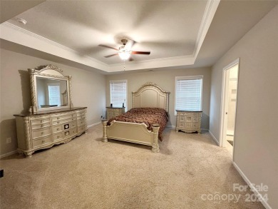 Make this spacious home yours! Providing 4 bedrooms with a bonus on Fox Den Country Club in North Carolina - for sale on GolfHomes.com, golf home, golf lot