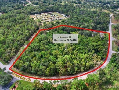 Prime Commercial Land - 7.09 Acres in Sugarmill Woods on Sugarmill Woods Golf and Country Club in Florida - for sale on GolfHomes.com, golf home, golf lot
