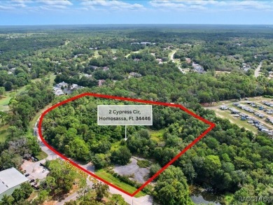 Prime Commercial Land - 7.09 Acres in Sugarmill Woods on Sugarmill Woods Golf and Country Club in Florida - for sale on GolfHomes.com, golf home, golf lot