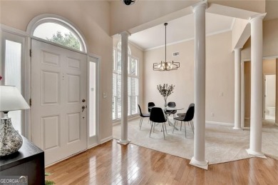 Welcome to a home that blends warmth, comfort, and community in on Hamilton Mill Golf Club in Georgia - for sale on GolfHomes.com, golf home, golf lot