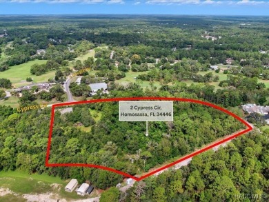Prime Commercial Land - 7.09 Acres in Sugarmill Woods on Sugarmill Woods Golf and Country Club in Florida - for sale on GolfHomes.com, golf home, golf lot