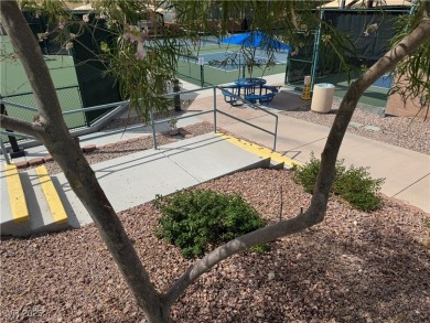 Enjoy outdoor living; Private, serene backyard with extended on Desert Willow Golf Course in Nevada - for sale on GolfHomes.com, golf home, golf lot