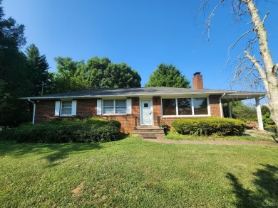 Quaint brick ranch with picturesque views of Bedford Country on Bedford Country Club in Virginia - for sale on GolfHomes.com, golf home, golf lot