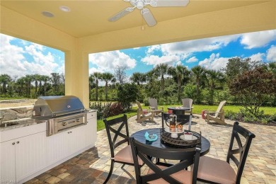 This brand-new Fresh Spring floor plan home by Neal Communities on Verandah Golf Course and Club in Florida - for sale on GolfHomes.com, golf home, golf lot