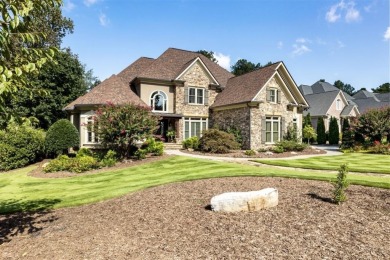 Tucked away in a quiet cul-de-sac within Hamilton Mill's vibrant on Hamilton Mill Golf Club in Georgia - for sale on GolfHomes.com, golf home, golf lot
