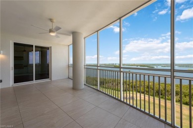 Stunning panoramic views of the Estero Bay, the Gulf of Mexico on Bonita Bay West in Florida - for sale on GolfHomes.com, golf home, golf lot