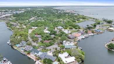 Gorgeous and Sophisticated design sets this Custom built home on Rockport Country Club in Texas - for sale on GolfHomes.com, golf home, golf lot
