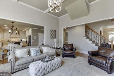 Nestled within the prestigious Chattahoochee River Club, this on Sugar Hill Golf Club in Georgia - for sale on GolfHomes.com, golf home, golf lot