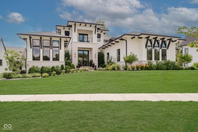 Step into luxury in this stunning Carrington Homes custom estate on Chatham Hills Golf Course in Indiana - for sale on GolfHomes.com, golf home, golf lot