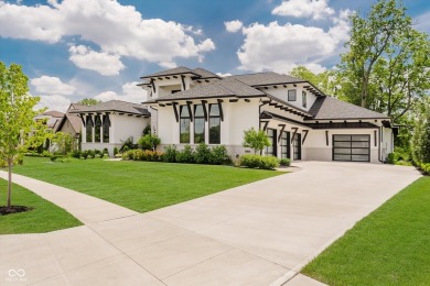 Step into luxury in this stunning Carrington Homes custom estate on Chatham Hills Golf Course in Indiana - for sale on GolfHomes.com, golf home, golf lot