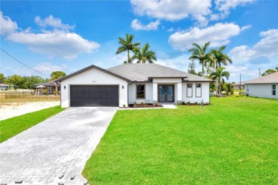 High-end finishes in a beautiful starter home. 2-car garage home on Burnt Store Golf Club in Florida - for sale on GolfHomes.com, golf home, golf lot