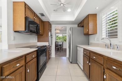 BEAUTIFUL 2 BED / 2 BATH GREENBRIER FLOORPLAN WITH A SPACIOUS on Leisure World Country Club in Arizona - for sale on GolfHomes.com, golf home, golf lot