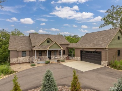 Less than 2 years old, this expanded custom cottage floorplan on Innsbrook Resort Golf Course in Missouri - for sale on GolfHomes.com, golf home, golf lot