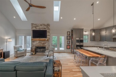 Less than 2 years old, this expanded custom cottage floorplan on Innsbrook Resort Golf Course in Missouri - for sale on GolfHomes.com, golf home, golf lot