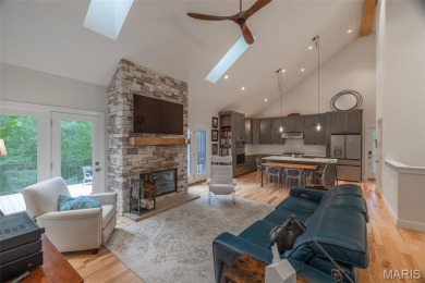 Less than 2 years old, this expanded custom cottage floorplan on Innsbrook Resort Golf Course in Missouri - for sale on GolfHomes.com, golf home, golf lot