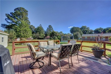 Tucked away in well desired golf course neighborhood this brick on Elizabeth Manor Golf and Country Club in Virginia - for sale on GolfHomes.com, golf home, golf lot