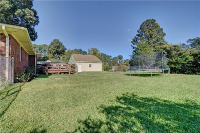 Tucked away in well desired golf course neighborhood this brick on Elizabeth Manor Golf and Country Club in Virginia - for sale on GolfHomes.com, golf home, golf lot