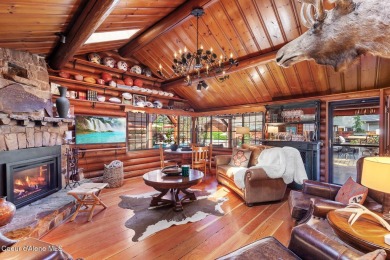 A Rare Award Winning Scandinavian style multi-cabin compound on on Hayden Lake Country Club in Idaho - for sale on GolfHomes.com, golf home, golf lot