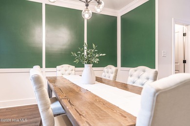 Golf course front living at its finest, perfectly positioned on on Deercroft Golf and Country Club in North Carolina - for sale on GolfHomes.com, golf home, golf lot