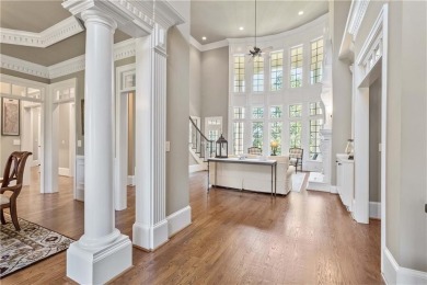 Elegant Brick & Stone Estate on a Private Cul-de-Sac with on St. Marlo Country Club in Georgia - for sale on GolfHomes.com, golf home, golf lot