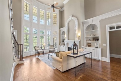 Elegant Brick & Stone Estate on a Private Cul-de-Sac with on St. Marlo Country Club in Georgia - for sale on GolfHomes.com, golf home, golf lot