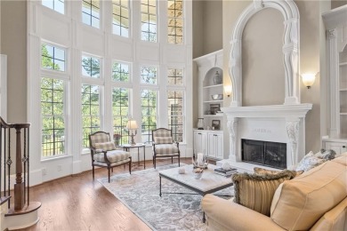 Elegant Brick & Stone Estate on a Private Cul-de-Sac with on St. Marlo Country Club in Georgia - for sale on GolfHomes.com, golf home, golf lot