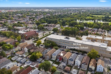 A complete booklet with financial details, a list of building on Marquette Park Golf Course in Illinois - for sale on GolfHomes.com, golf home, golf lot