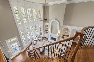 Elegant Brick & Stone Estate on a Private Cul-de-Sac with on St. Marlo Country Club in Georgia - for sale on GolfHomes.com, golf home, golf lot