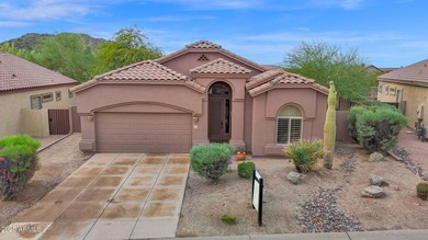 This home features one of the most sought-after floorplans in on Las Sendas Golf Club in Arizona - for sale on GolfHomes.com, golf home, golf lot