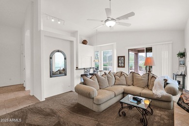 This home features one of the most sought-after floorplans in on Las Sendas Golf Club in Arizona - for sale on GolfHomes.com, golf home, golf lot