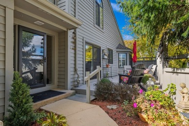 Fabulous expanded Augusta end-unit townhome in the premier on Pine Meadow Golf Club in Illinois - for sale on GolfHomes.com, golf home, golf lot