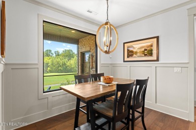All brick custom home built in 2024 offers easy living one-level on Tellico Village -The Links At Kahite Golf Course in Tennessee - for sale on GolfHomes.com, golf home, golf lot