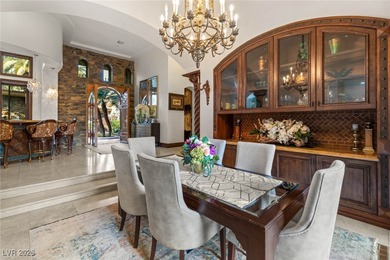 Timeless single-story custom estate with basement, offering 7 on Dragon Ridge Country Club in Nevada - for sale on GolfHomes.com, golf home, golf lot